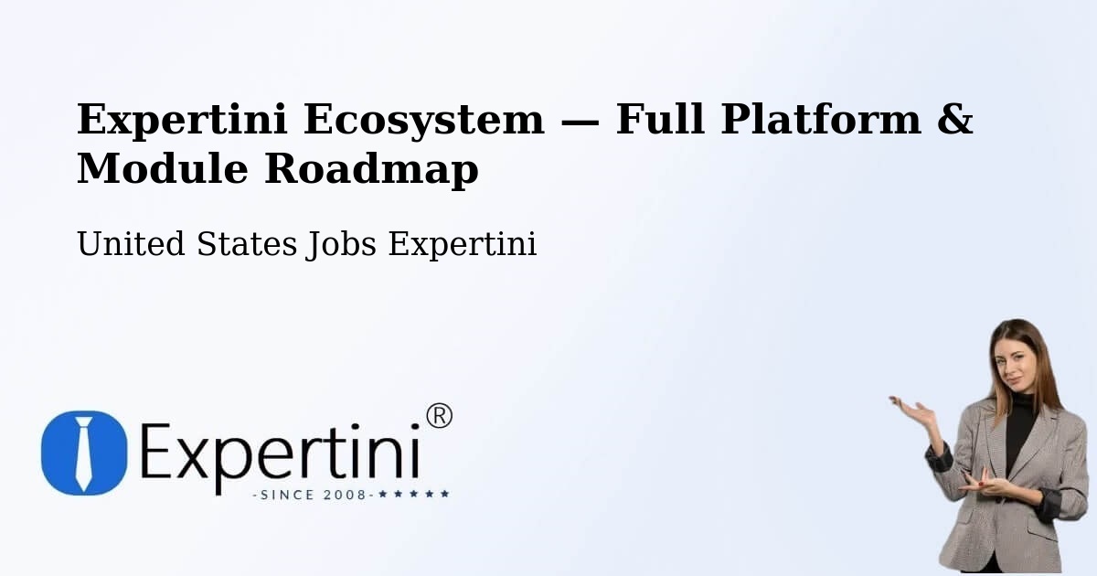 Expertini Ecosystem — Full Platform & Module Roadmap – Montclair